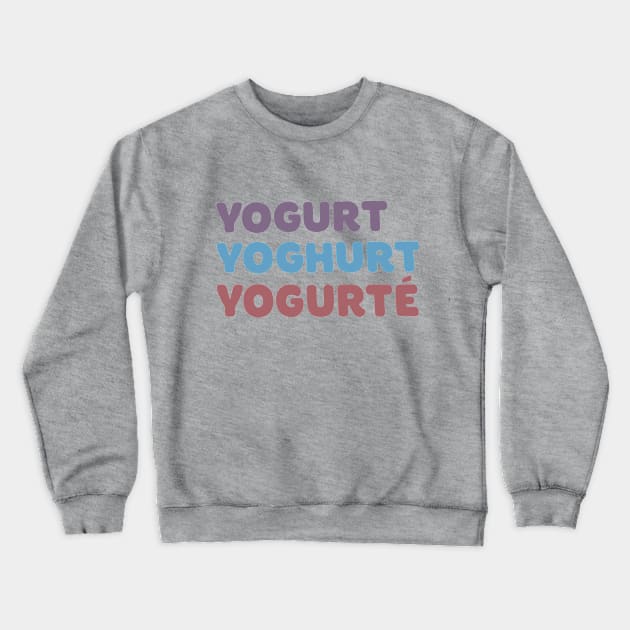 The Good Place Yogurt  Shop Crewneck Sweatshirt by slice_of_pizzo